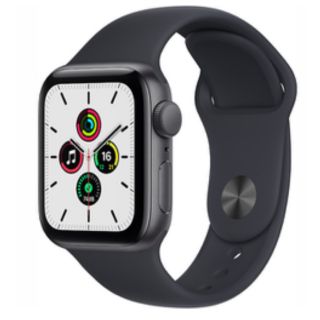 アップルウォッチ(Apple Watch)のApple Watch SE GPS 40mm スペースグレイ(腕時計(デジタル))