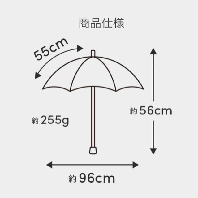 新品未使用　サンバリア100 折りたたみ日傘　3段