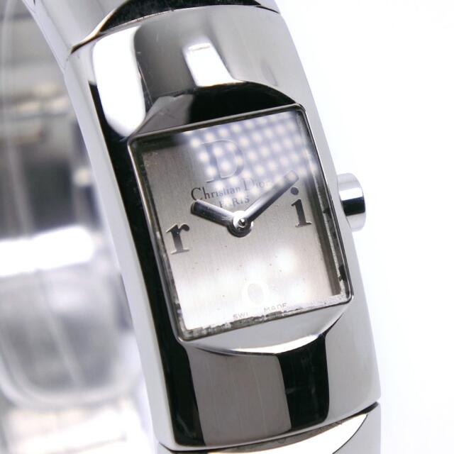 Dior(ディオール)の【Dior】クリスチャンディオール ディオリフィック D102-100 ステンレススチール クオーツ アナログ表示 レディース シルバー文字盤 腕時計 レディースのファッション小物(腕時計)の商品写真