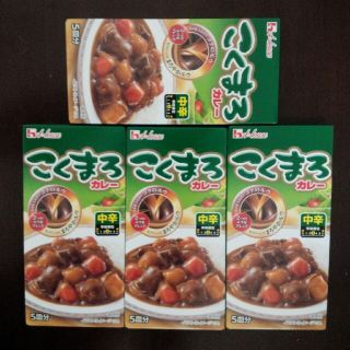 ハウスショクヒン(ハウス食品)のハウス食品 こくまろカレー 中辛 5皿分×4箱(その他)