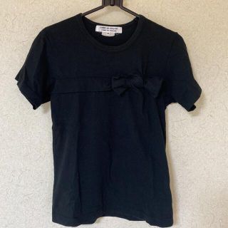 コムデギャルソン(COMME des GARCONS)のコムデギャルソン☆リボンTシャツ(Tシャツ(半袖/袖なし))