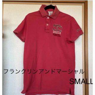 フランクリンアンドマーシャル(FRANKLIN&MARSHALL)のフランクリンアンドマーシャル　ポロシャツ　ピンク　SMALL(ポロシャツ)