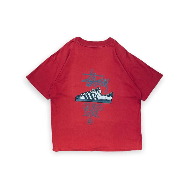90s OLD STUSSY OLD SKOOL FLAVOR Tシャツ - Tシャツ/カットソー(半袖