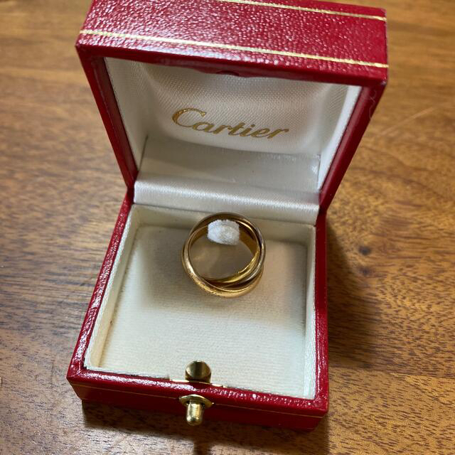 【待望★】 カルティエ ピノCartie - Cartier トリニティリング 10号 size50 リング(指輪) 【待望★】 カルティエ ピノCartie - Cartier トリニティリング 10号 size50 リング(指輪)