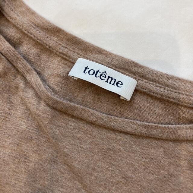 toteme Tシャツ ベージュ アパルトモン ドゥーズィエムクラス