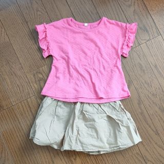 アカチャンホンポ(アカチャンホンポ)の110センチ女の子夏服セット(Tシャツ/カットソー)