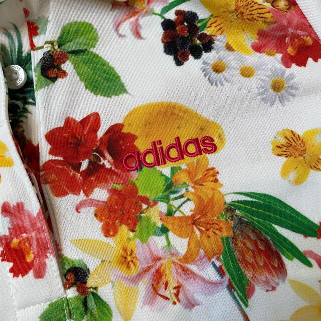 adidas(アディダス)のお値下げ！ adidas  ゴルフウェア　花柄  レディース　S スポーツ/アウトドアのゴルフ(ウエア)の商品写真