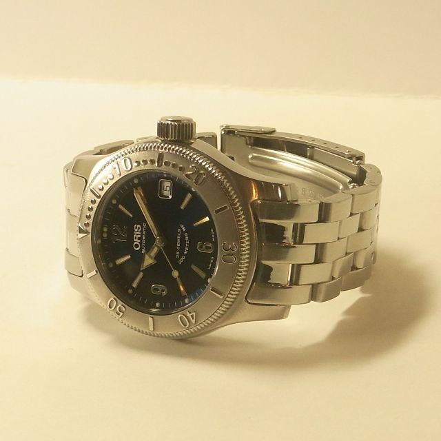 ORIS(オリス)の美品 稼働品 オリス ビッククラウン ダイバー 7502 自動巻き 腕時計 メンズの時計(腕時計(アナログ))の商品写真