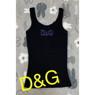 ディーアンドジー(D&G)の☆D&G☆ドルガバ☆タンクトップ☆XS☆(タンクトップ)