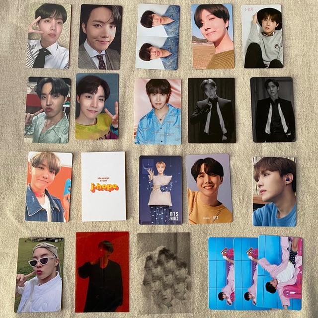 送料込】 BTS BE ホソク ホビ JHOPE jhope トレカ fawe.org