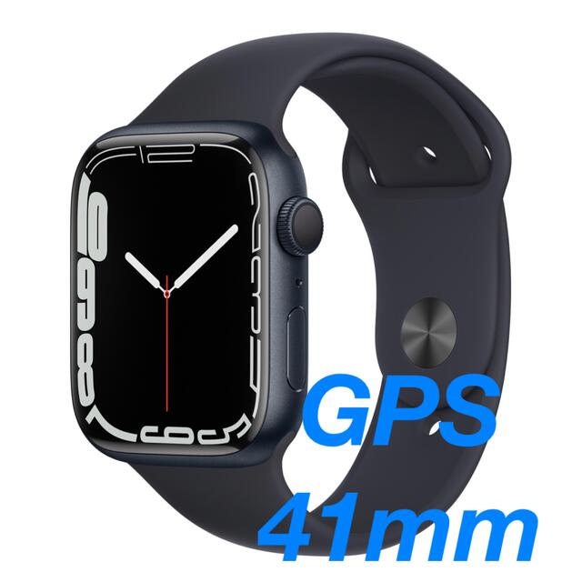 ブラックサイズApple Watch series7 GPSモデル 41mm