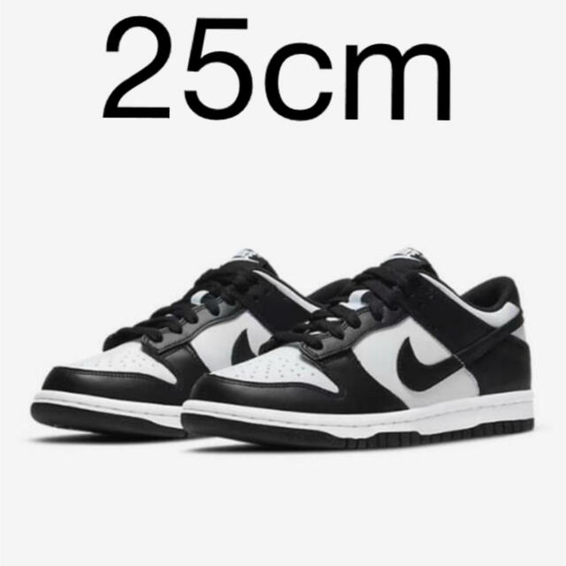 【25㎝】NIKE Dunk low ダンクロー　パンダ