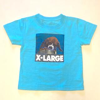 エクストララージ(XLARGE)のエクストララージ　Tシャツ　110  水色(Tシャツ/カットソー)