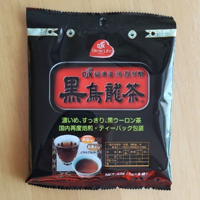 黒烏龍茶 ５g×８袋 食品/飲料/酒の飲料(茶)の商品写真