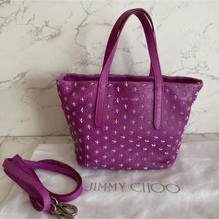 ジミーチュウ(JIMMY CHOO)のジミーチュウ　スタースタッズ　トートバッグ　斜め掛け(ショルダーバッグ)