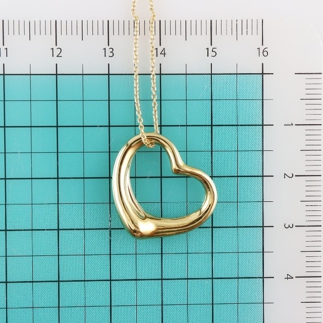 Tiffany&co.> 750 エルサ・ペレッティ オープン ハート NC - ネックレス