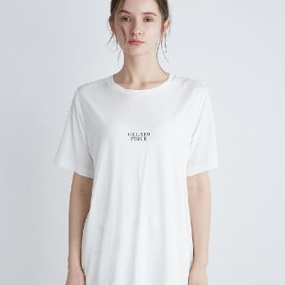 ジェラートピケ(gelato pique)のジェラートピケ　アメリカンチェリーTシャツ　オフホワイト(Tシャツ/カットソー(半袖/袖なし))