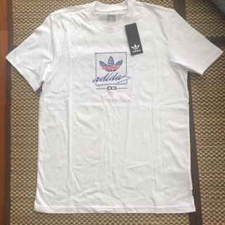 アディダス(adidas)のアディダス  Ｔシャツ　Ｌ(Tシャツ/カットソー(半袖/袖なし))