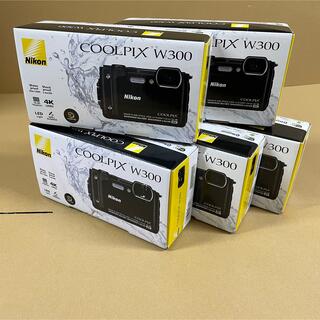 ニコン(Nikon)のNikon デジタルカメラ COOLPIX W300 BK(コンパクトデジタルカメラ)