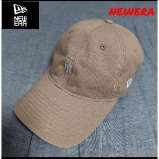 ニューエラー(NEW ERA)のニューエラ　ベージュ　キャップ(キャップ)