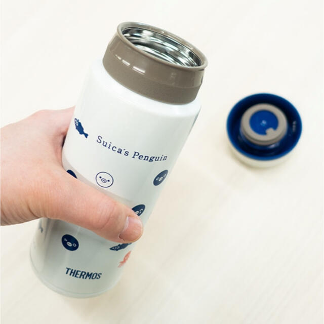 THERMOS(サーモス)のサーモスの水筒　Suicaのペンギン　ケータイマグ(おさかな)デザイン インテリア/住まい/日用品のインテリア/住まい/日用品 その他(その他)の商品写真