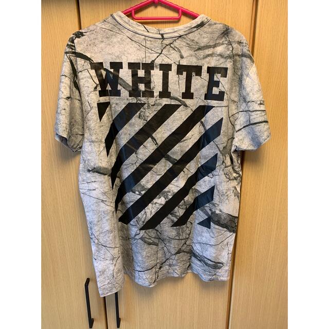 国内正規 OFF-WHITE オフホワイト マーブル カラヴァッジョ Tシャツ
