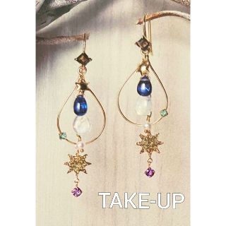 美品　TAKE-UP クリスマス　ピアスピアス