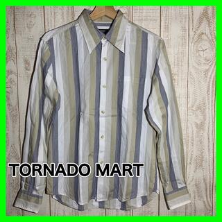 トルネードマート(TORNADO MART)の【TORNADO MART】トルネードマート　マルチストライプシャツ(シャツ)