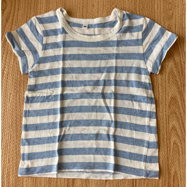 MUJI (無印良品)(ムジルシリョウヒン)の無印良品♡Tシャツ　サイズ100 キッズ/ベビー/マタニティのキッズ服男の子用(90cm~)(Tシャツ/カットソー)の商品写真