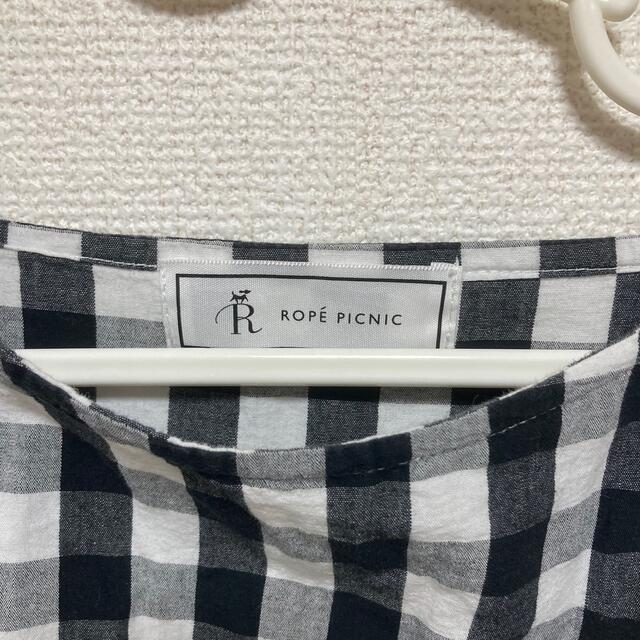 Rope' Picnic(ロペピクニック)のロペピクニック　ギンガムチェック　トップス レディースのトップス(シャツ/ブラウス(半袖/袖なし))の商品写真