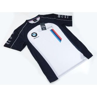 ビーエムダブリュー(BMW)の【BMW motorrad】WSBKオフィシャル ドライ Tシャツ 【L】(装備/装具)