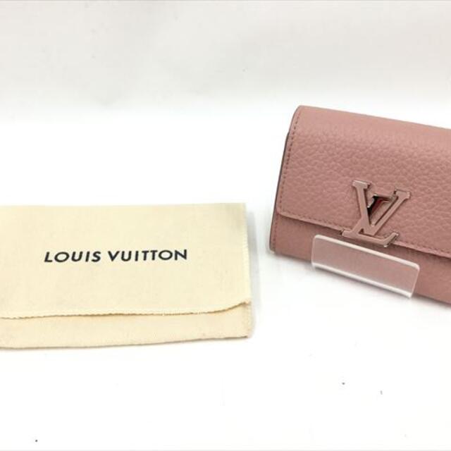 LOUIS VUITTON - 〇〇LOUIS VUITTON ルイヴィトン 三つ折り財布　ポルトフォイユ・カプシーヌ　XS M68588 ピンク