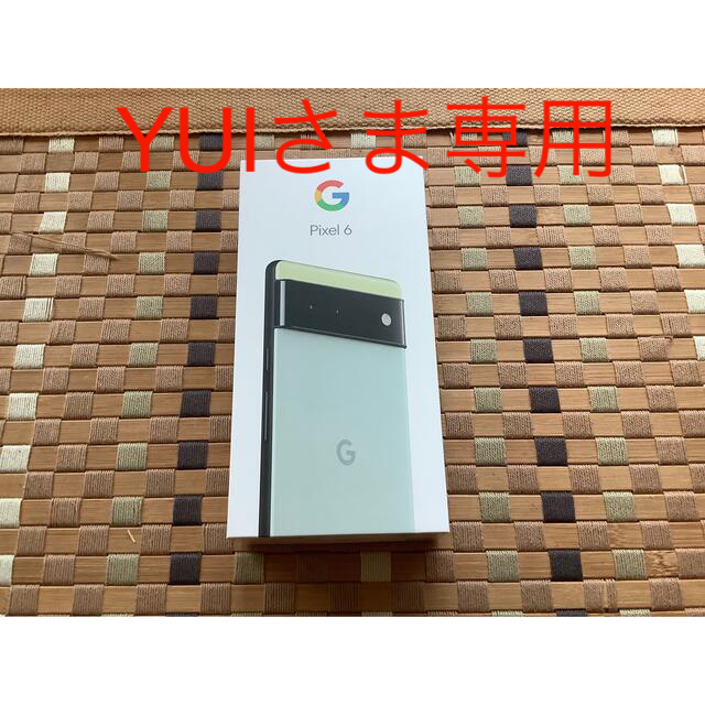 メーカー直送】 Pixel6 Google - Pixel Google 128GB グリーン