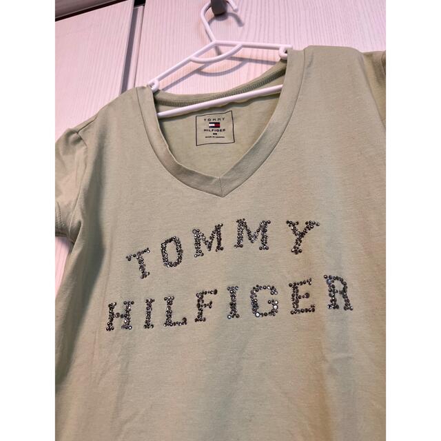 TOMMY HILFIGER(トミーヒルフィガー)の【Tommy Hilfiger】Tシャツ　XS レディースのトップス(Tシャツ(半袖/袖なし))の商品写真