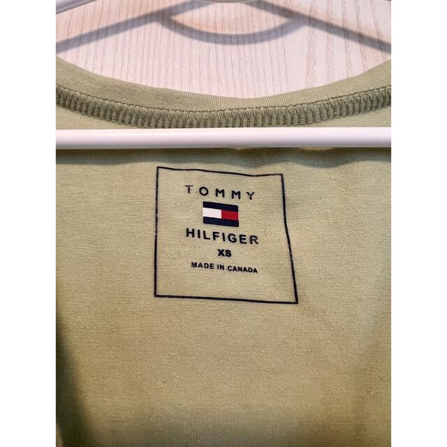 TOMMY HILFIGER(トミーヒルフィガー)の【Tommy Hilfiger】Tシャツ　XS レディースのトップス(Tシャツ(半袖/袖なし))の商品写真