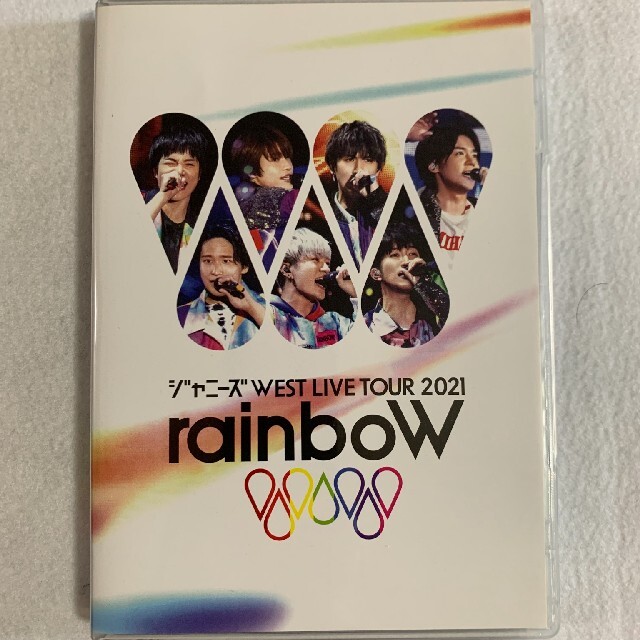 ジャニーズWEST　LIVE　TOUR　2021　rainboW DVD エンタメ/ホビーのDVD/ブルーレイ(ミュージック)の商品写真