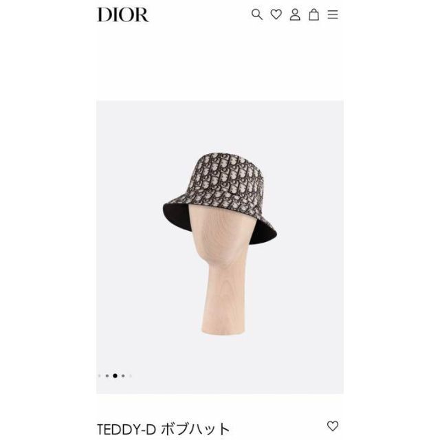 国内発送】 Dior - ボブハット サイズ56 TEDDY-D Dior ハット