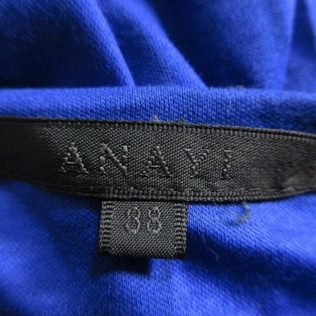 ANAYI(アナイ)のアナイ ANAYI ブラウス カットソー 半袖 コットン レース 38 青 レディースのトップス(シャツ/ブラウス(半袖/袖なし))の商品写真
