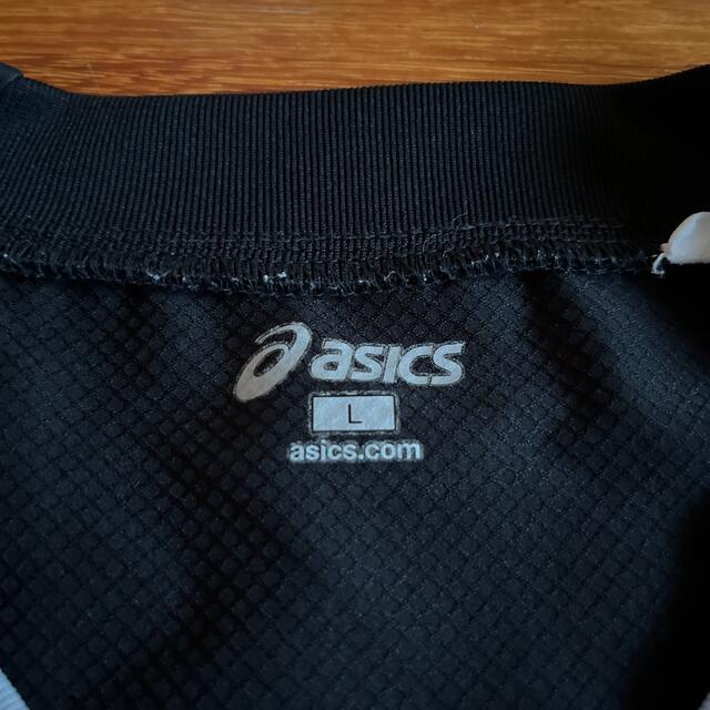 asics(アシックス)のアシックス　ナイロン半袖シャツ　Ｌ スポーツ/アウトドアの野球(ウェア)の商品写真