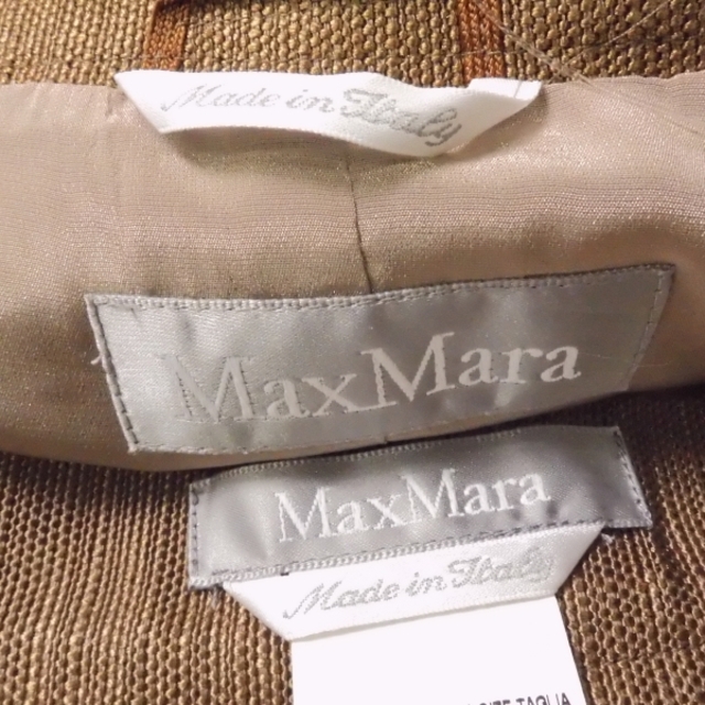 Max Mara(マックスマーラ)のマックスマーラ スーツ ブラウン系 40 リネン他 スカート AM3196A15 レディースのフォーマル/ドレス(スーツ)の商品写真