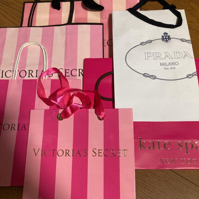 Victoria's Secret(ヴィクトリアズシークレット)の★ ピンク　ショッパー　セット　★ レディースのバッグ(ショップ袋)の商品写真