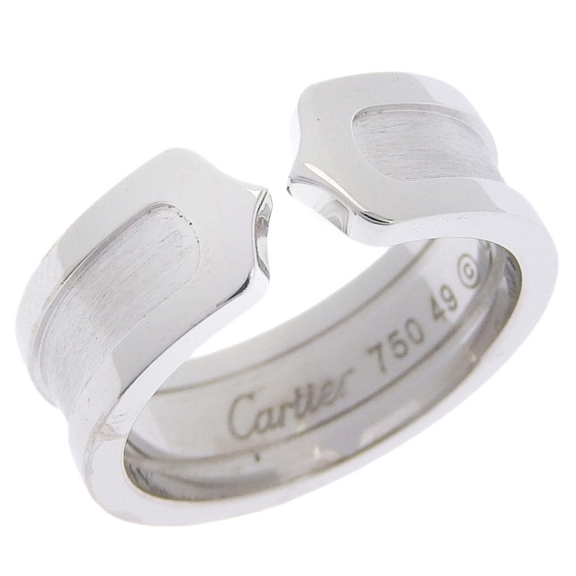 メール便不可】 K18ホワイトゴールド C2 【CARTIER】カルティエ