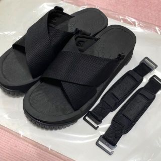 シップス(SHIPS)のSHAKA SHIPS別注 厚底 サンダル サイズ6 24cm ブラック(サンダル)