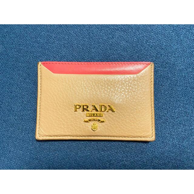 【超美品】PRADA カードケース　パスケース　定期れ