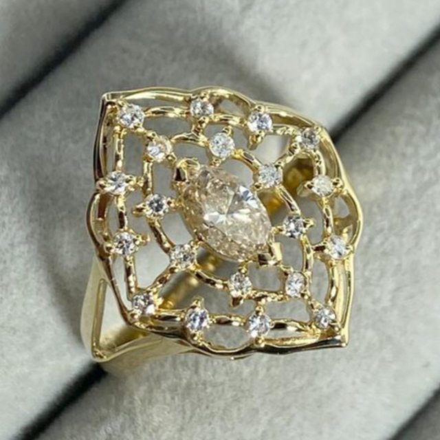 【15-34】【 14-39 】 【13-52 】ダイヤモンドリングD0.5ct レディースのアクセサリー(リング(指輪))の商品写真