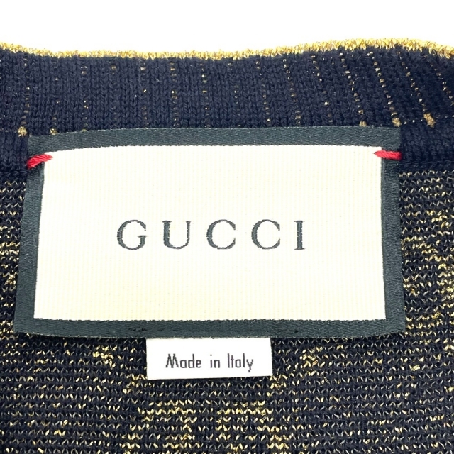 GUCCI - グッチ GUCCI ラメ クルーネック 554995 GGパターン GUCCI - グッチ GUCCI ラメ クルーネック 554995 GGパターン
