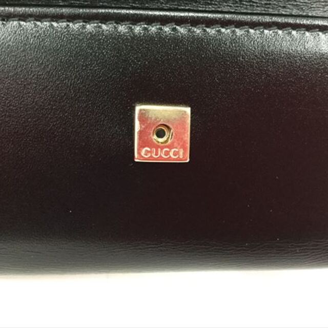 Gucci(グッチ)の〇〇GUCCI グッチ キーケース　6連キーケース　レザー 033 0416 0897 ブラック メンズのファッション小物(その他)の商品写真