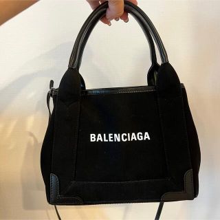 限定値下げ！BALENCIAGA キャンバストートバック ブラック