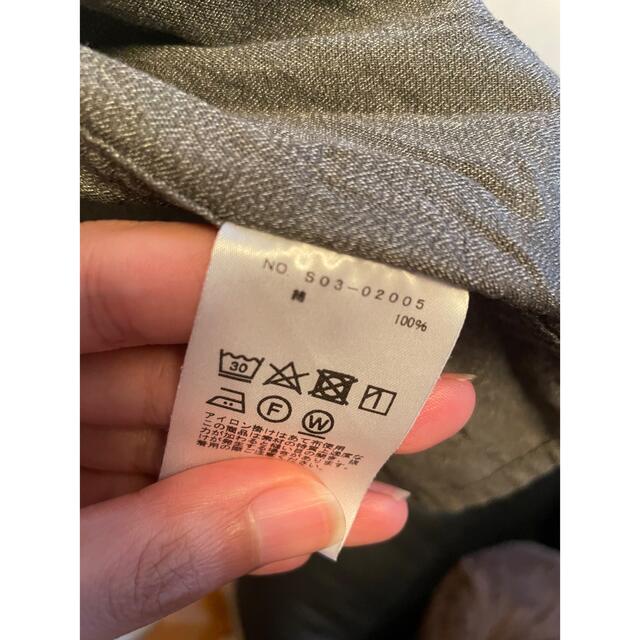 COMOLI(コモリ)のkaty 様専用　comoli 21ss ヨリ杢オープンカラーシャツ メンズのトップス(シャツ)の商品写真