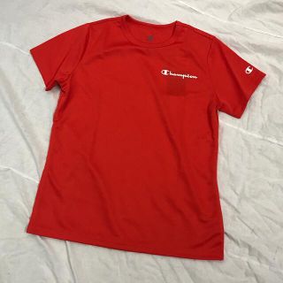 チャンピオン(Champion)の新品未使用品　チャンピオン　レディースMサイズ　半袖Tシャツ　オレンジ(Tシャツ(半袖/袖なし))